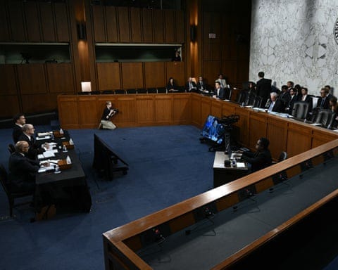 The subcommittee hearing on the public perception of vaccines and vaccine policy in Washington DC on 9 September. The subcommittee hearing on the public perception of vaccines and vaccine policy in Washington DC on 9 September.