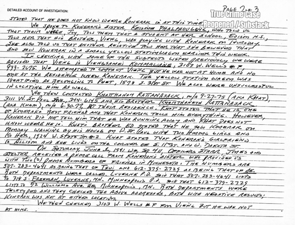 r/TrueCrimeCaseReopened - EXCLUSIVE: I Obtained the Original Konerak Sinthasomphone Police & Court Records—Prepare for Unseen Evidence PART 2