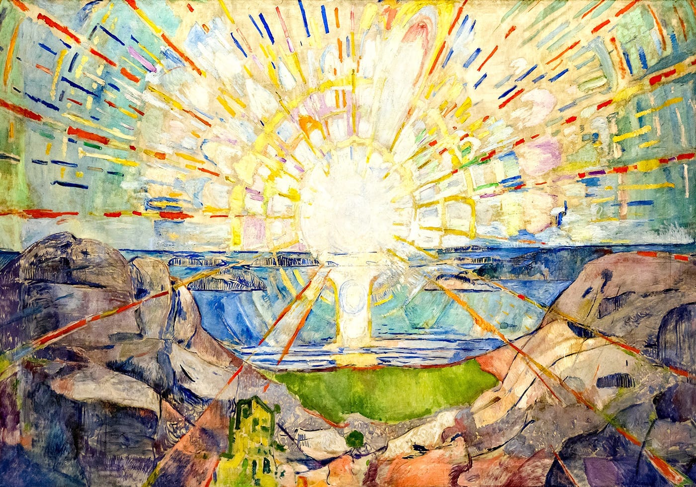 The Sun by Edvard Munch plakat - Posterbox.no The Sun by Edvard Munch plakat - Posterbox.no