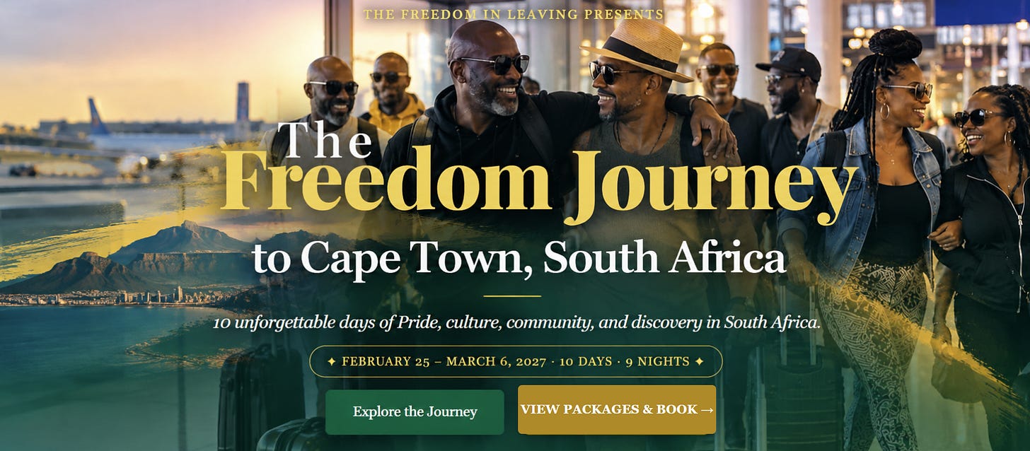 Freedom Journey 2027 is booking now