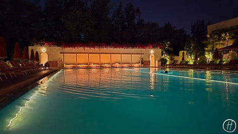 The pools of Standard Pattaya