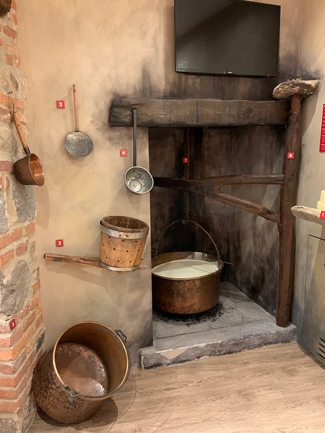 Botalla cheese dairy part of MeBo museum in Biella (Italy)