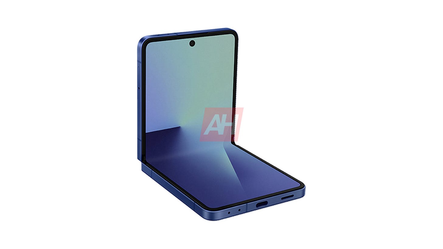Galaxy Z Flip 7 design leak Galaxy Z Flip 7 design leak