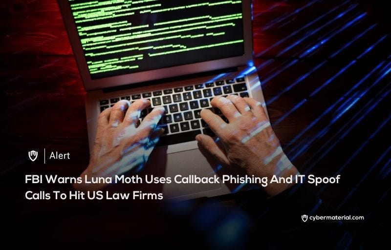 Luna Moth Ransom Note FBI Warns Luna Moth Targets US Law Firms - CyberMaterial