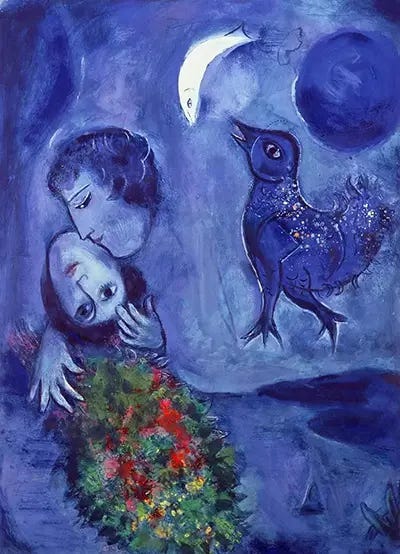 Marc Chagall, Le paysage bleu