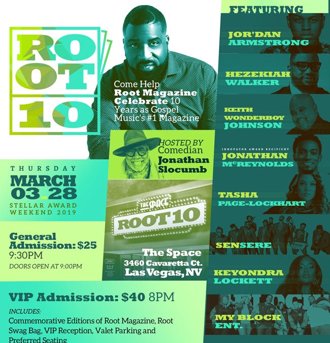 Root Magazine To Celebrate 10 Years Of Excellence In The Gospel Music ...