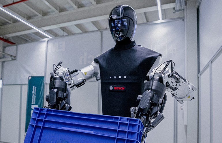 Humanoid holt Bosch als dritten deutschen Industrie-Partner