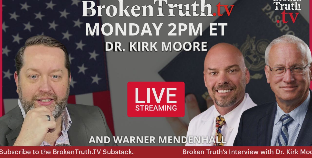 CASE DISMISSED! Watch Dr. Kirk Moore's Interview on BrokenTruth.TV Now