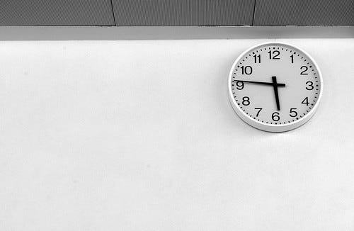White Clock