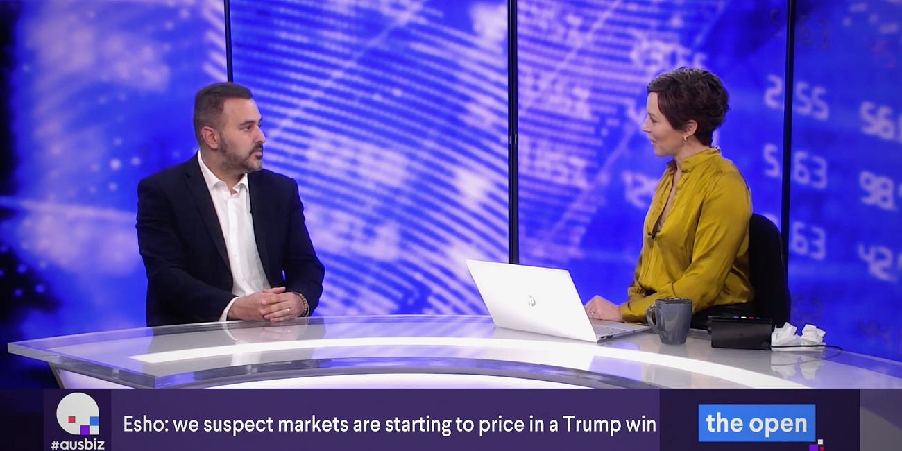 Australia the envy of the world, says Esho Capital