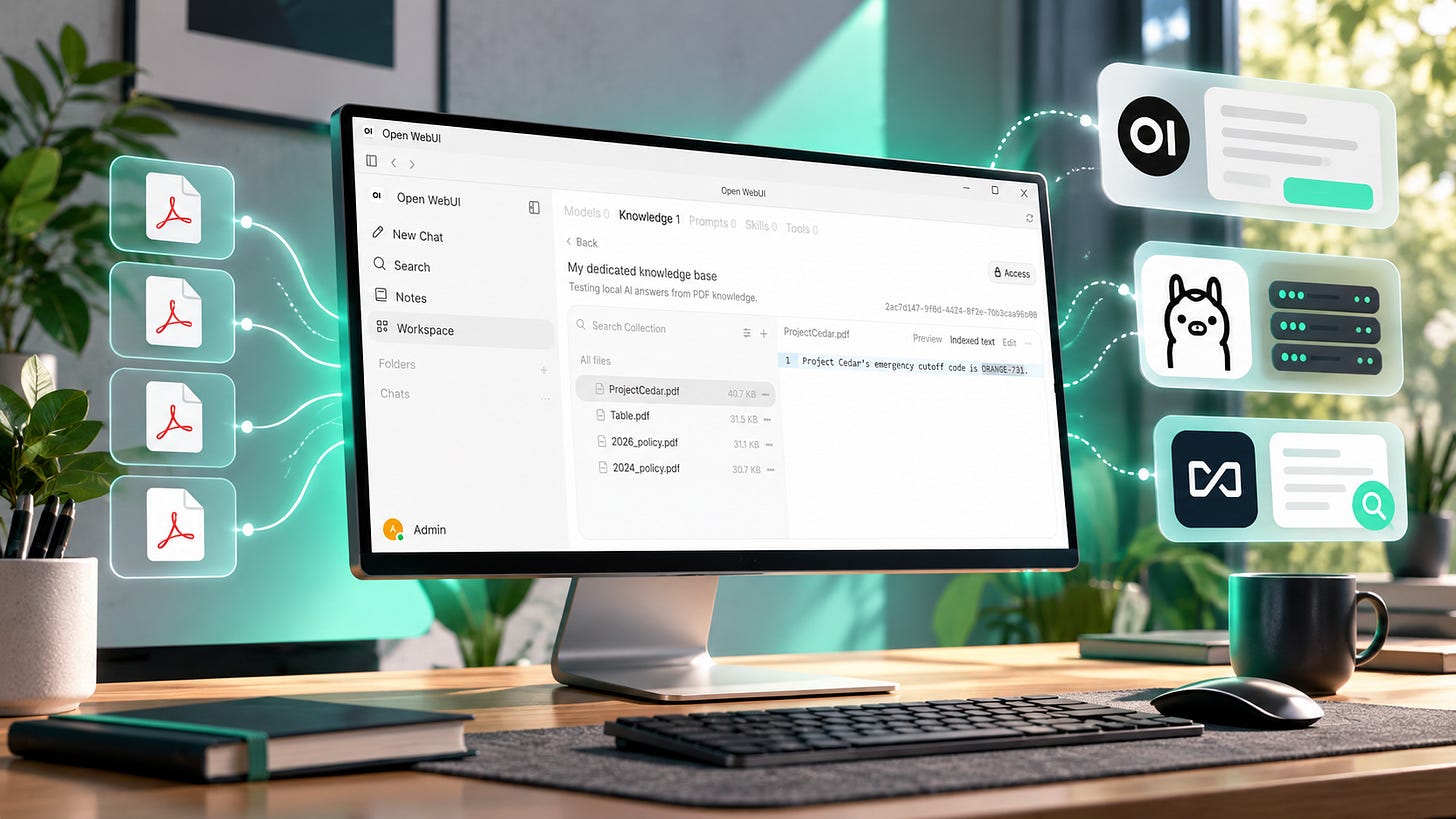 Local RAG with Ollama: Stop PDF chats inventing sources