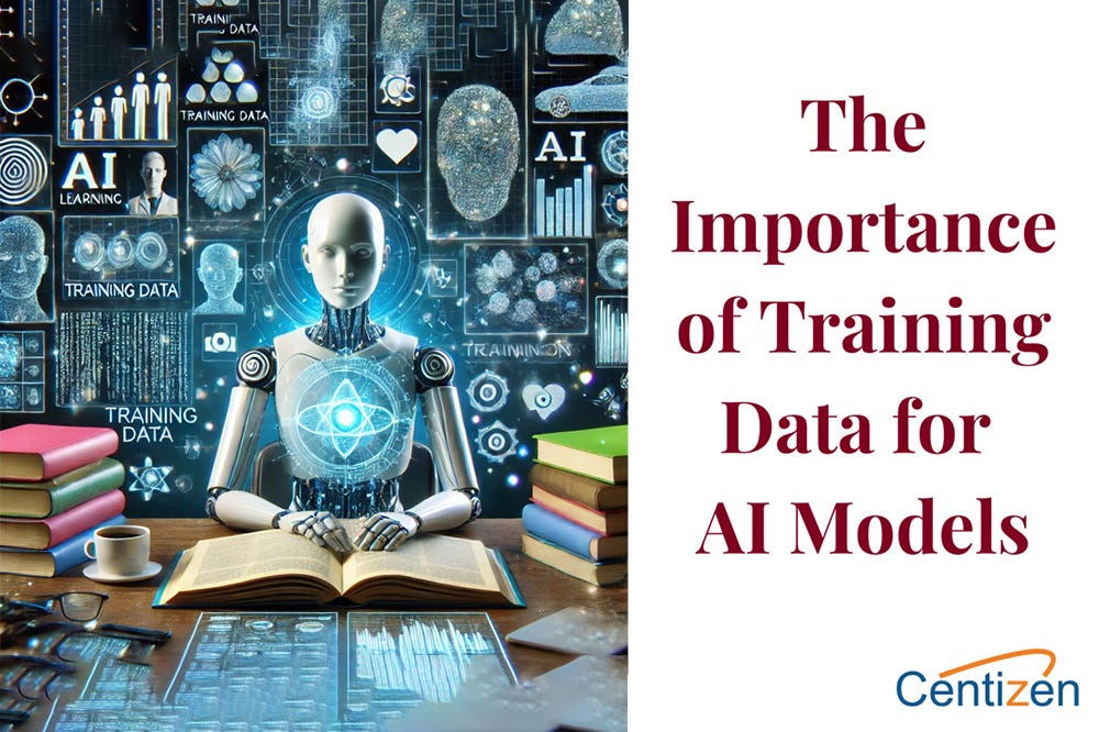The Importance of Training Data for AI Models