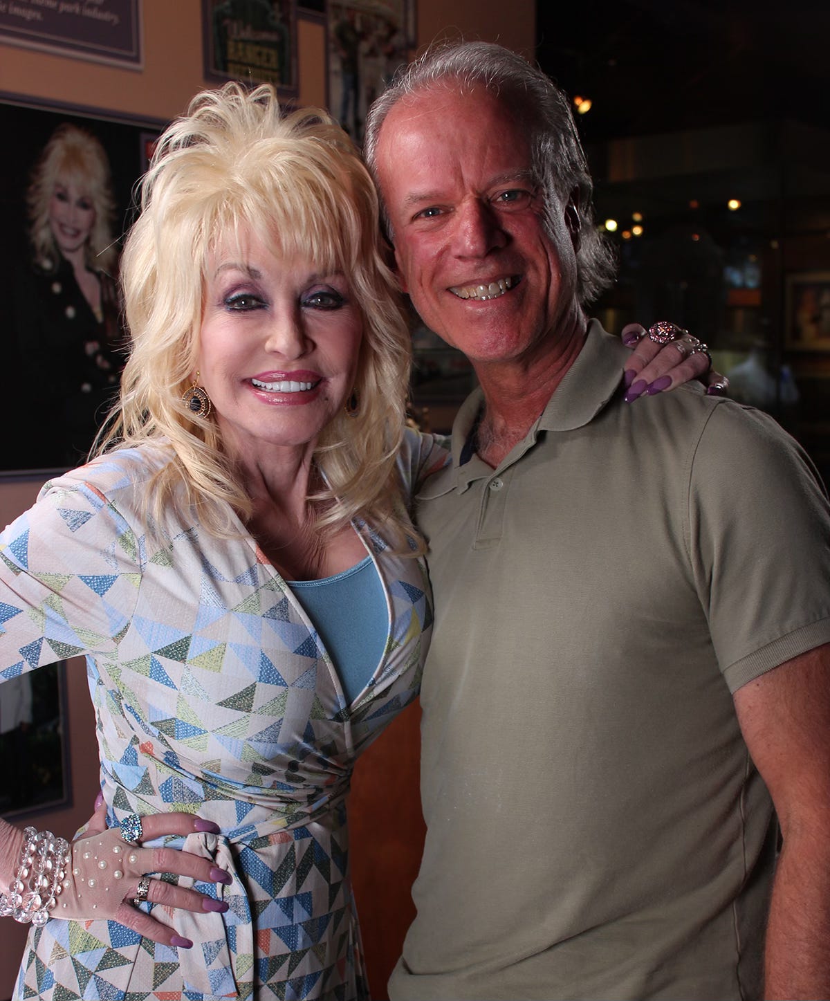 Dolly Parton with Arthur Levine Dolly Parton with Arthur Levine