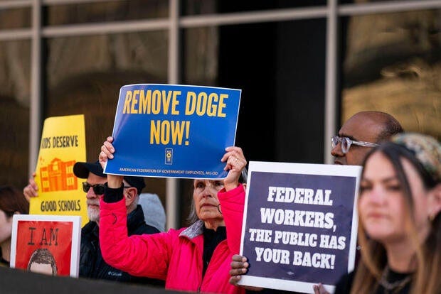 Demonstrators Rally Outside Department Of Education Demonstrators Rally Outside Department Of Education