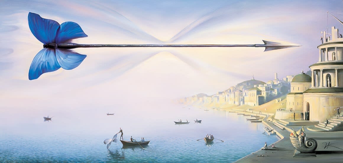 ARROW OF TIME | Vladimir Kush - Kush Fine Art ARROW OF TIME | Vladimir Kush - Kush Fine Art