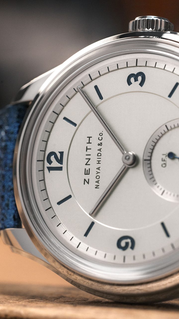New Release: Zenith x Naoya Hida Double-Signed