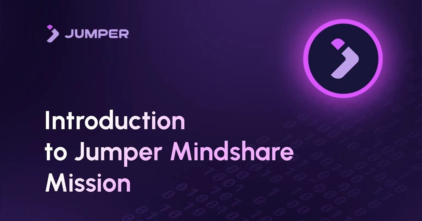 Jumper Mindshare Mission Jumper Mindshare Mission