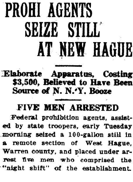 Prohibition Stories from the Adirondacks - - The Adirondack Almanack