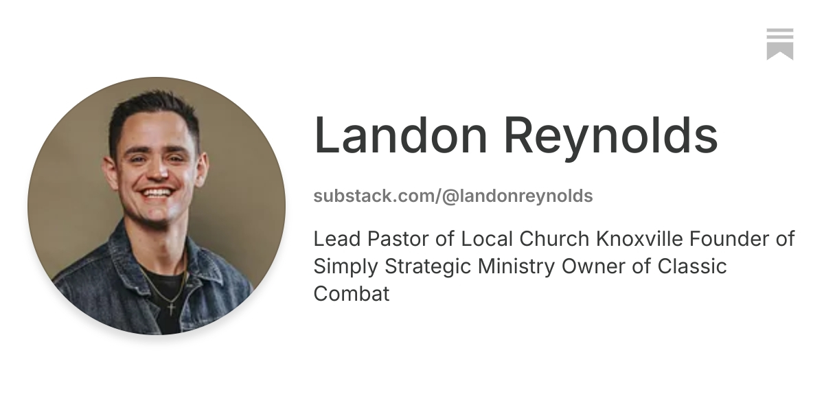 Landon Reynolds | Substack