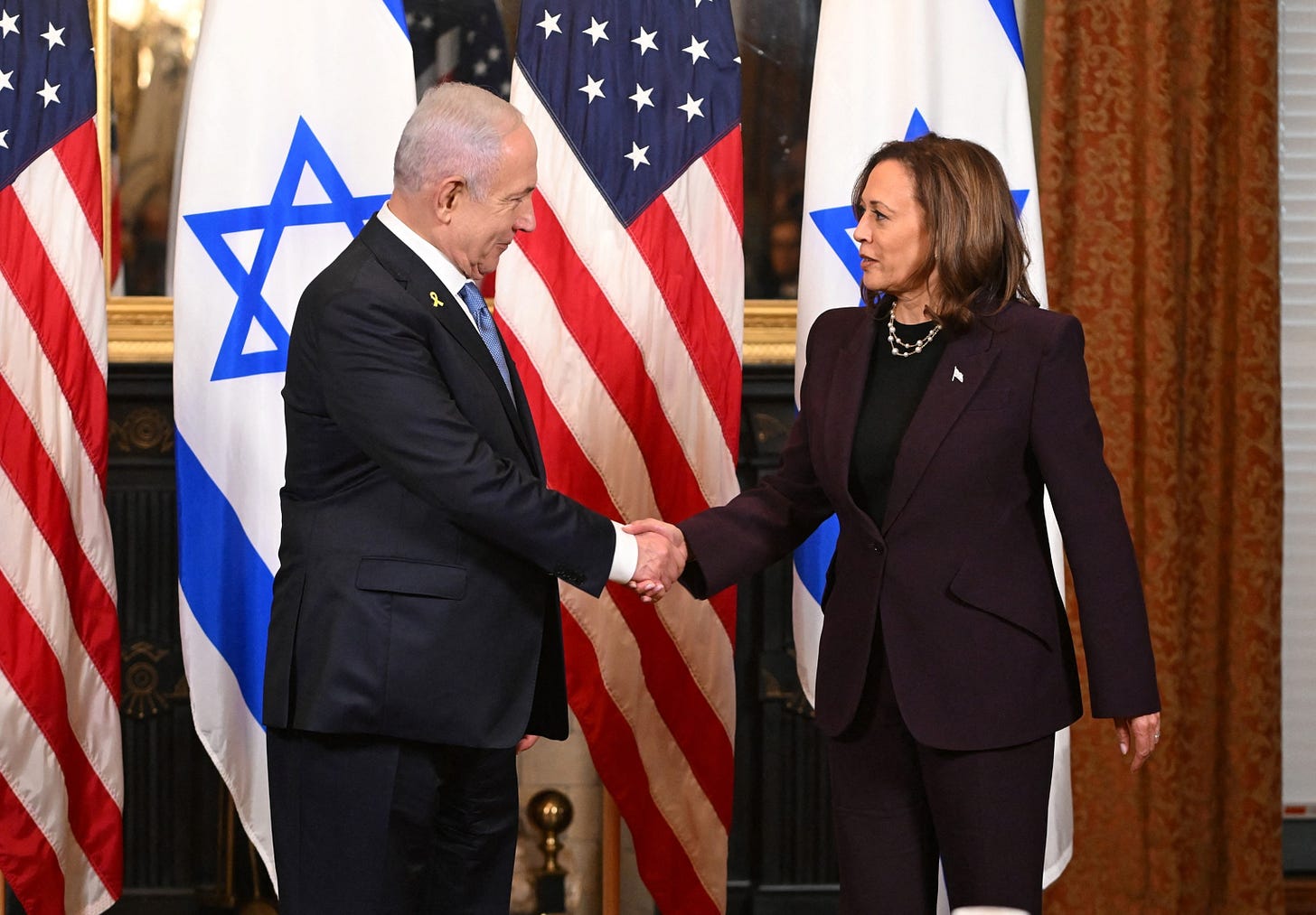 Harris pushes cease-fire after Netanyahu meets with her, Biden separately -  ABC News