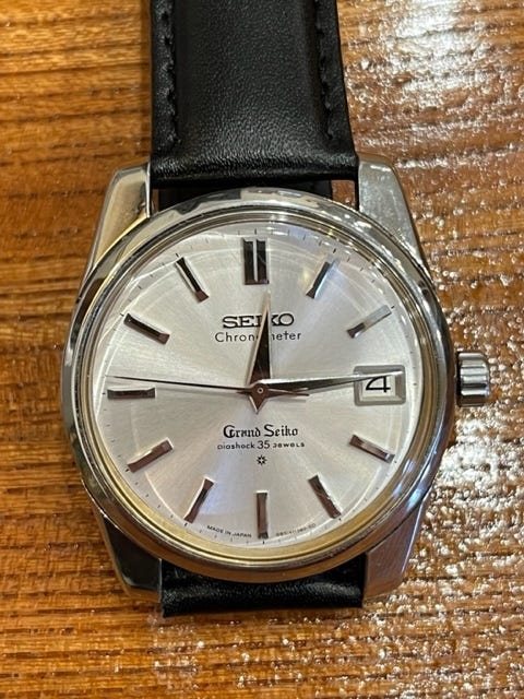 1964 Grand Seiko 43999 Antique Lion Medal Chronometer CAL430 Rare SD Dial [Overhauled]
