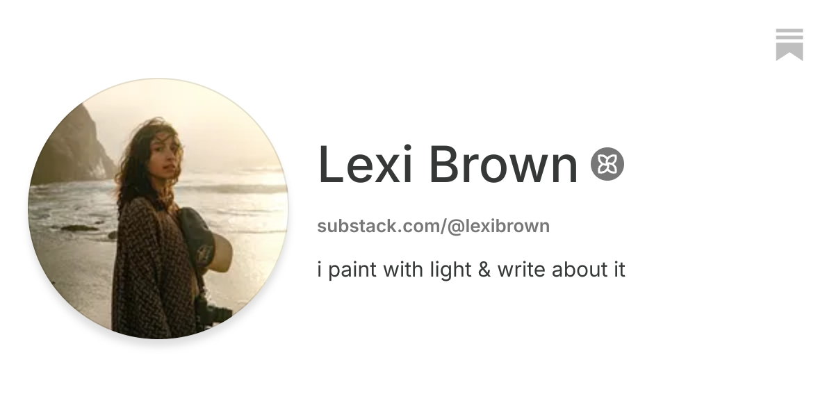 Lexi Brown | Substack