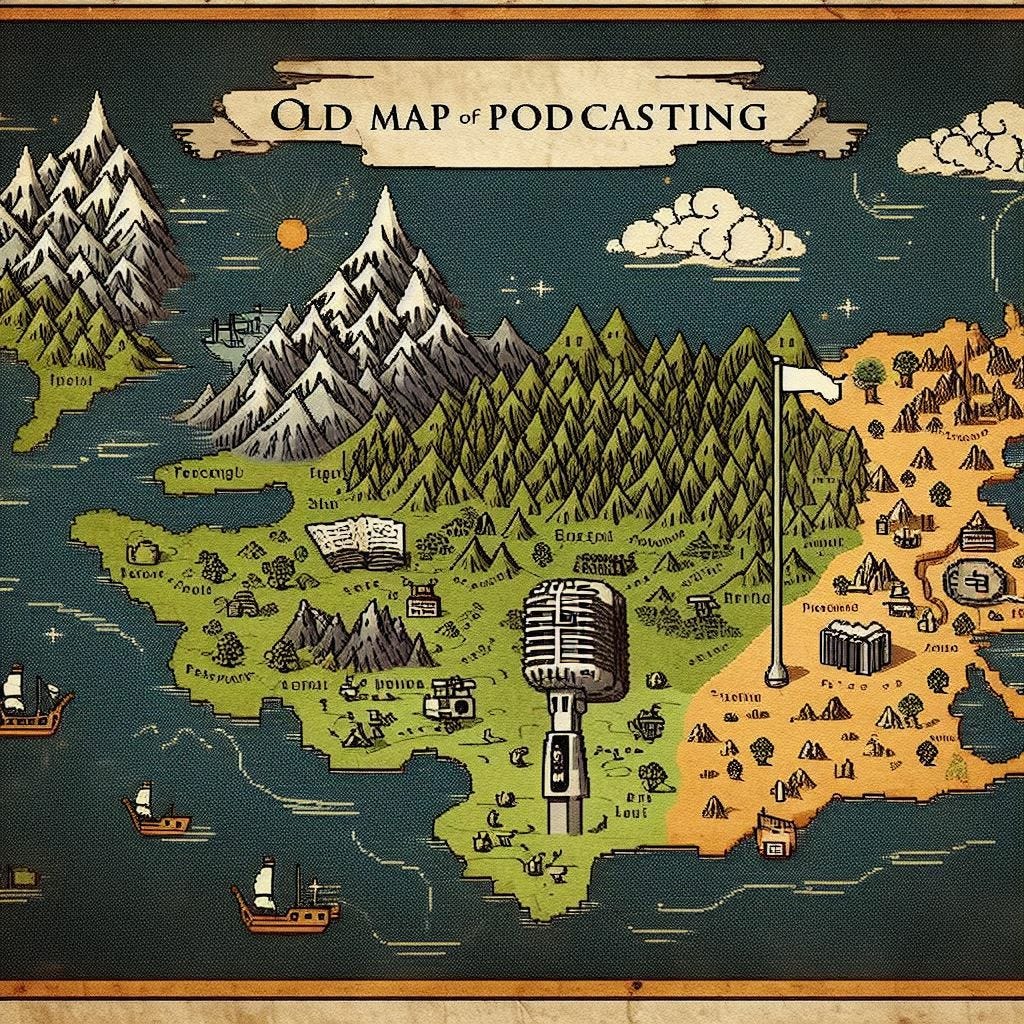 Mapa de podcast