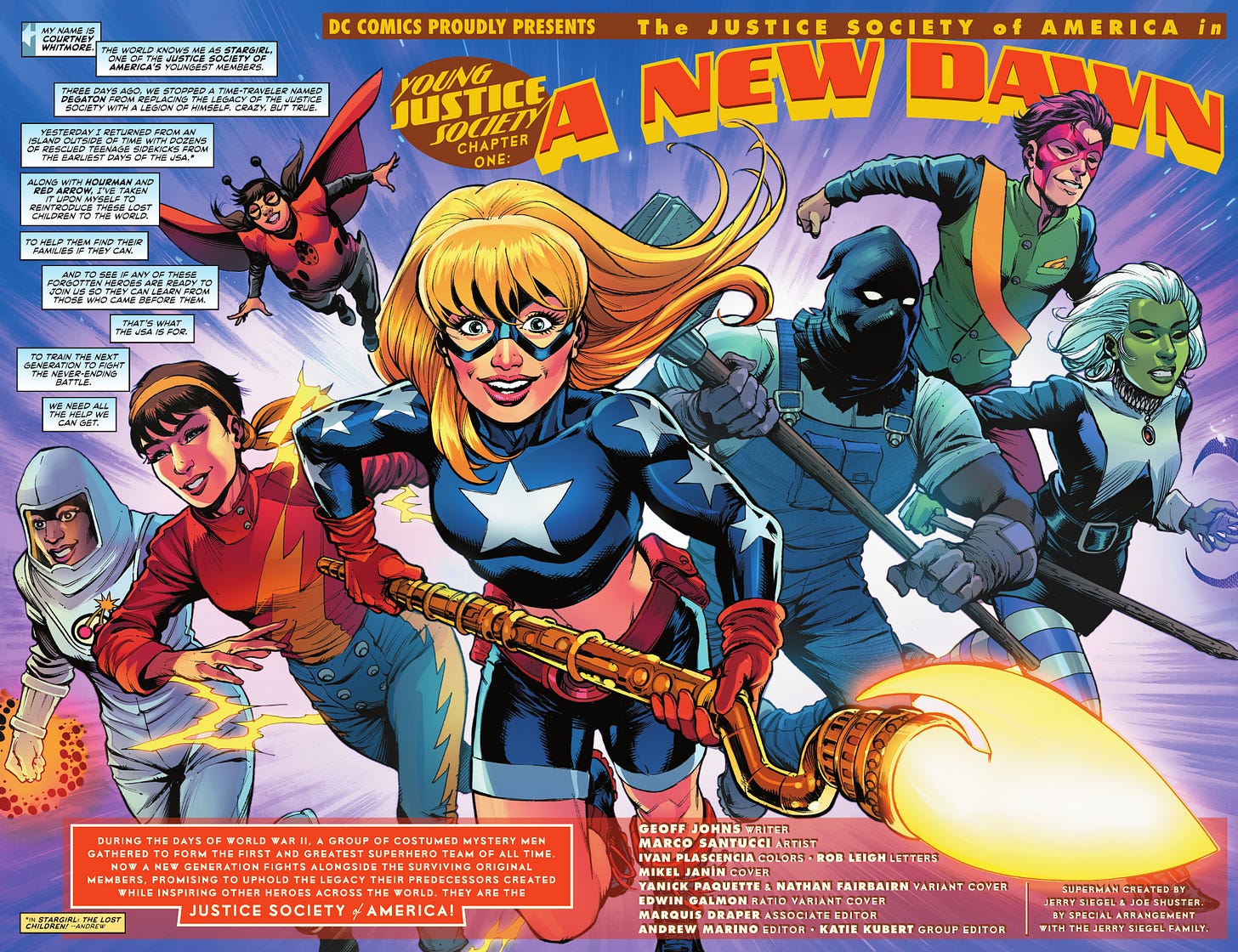 Earth-0 Stargirl and The Lost Children from JSA. Earth-0 Stargirl and The Lost Children from JSA.