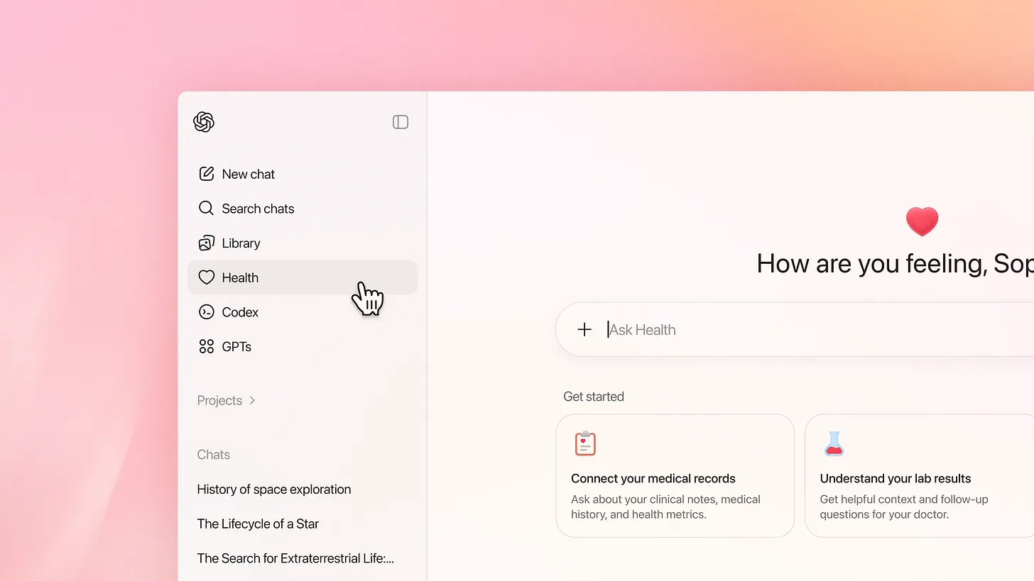 ChatGPT Health and what AI can do for a broken system