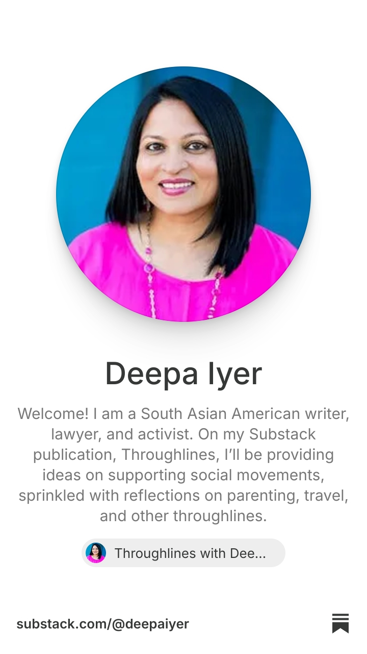 Deepa Iyer | Substack