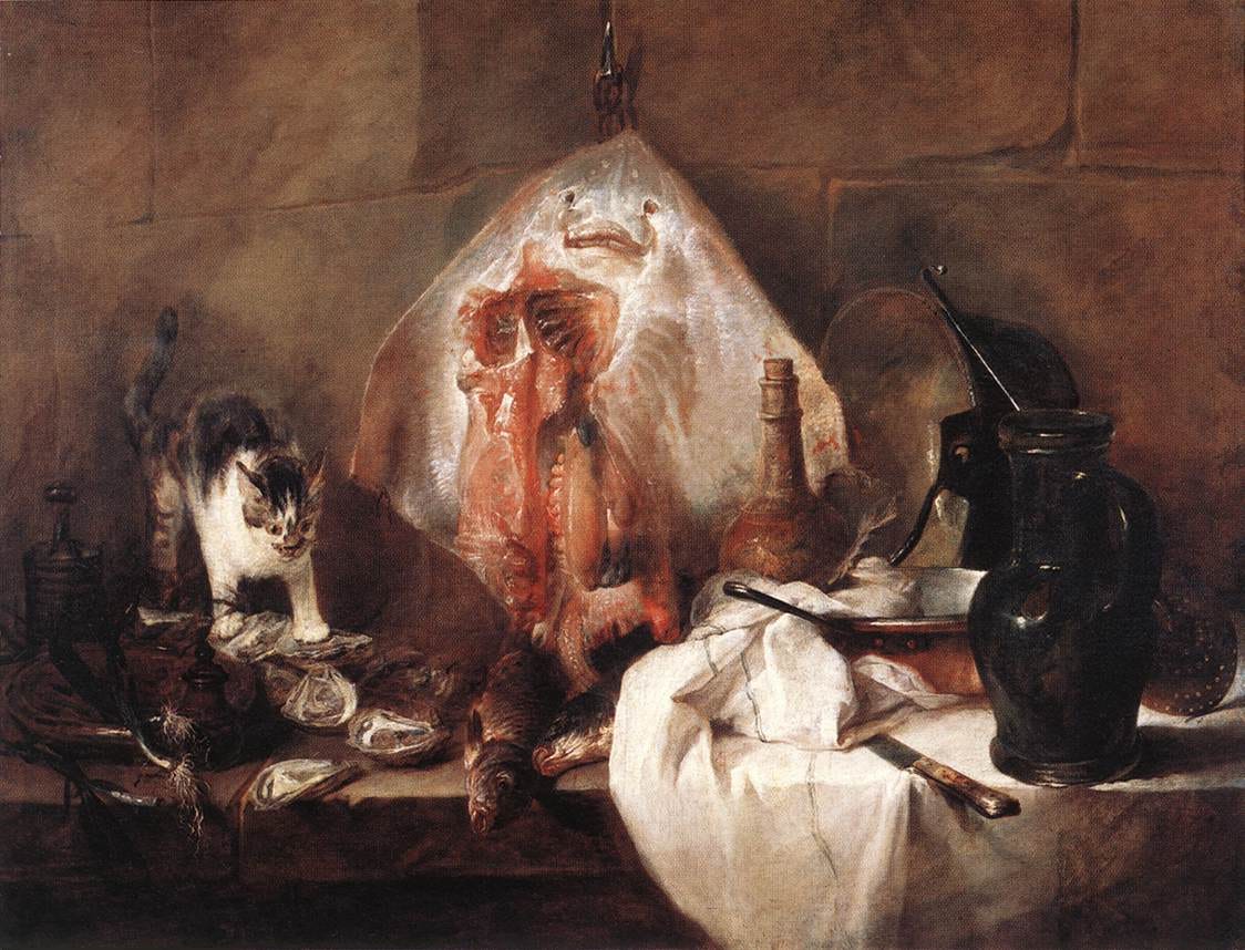 Chardin The Ray fish Chardin The Ray fish
