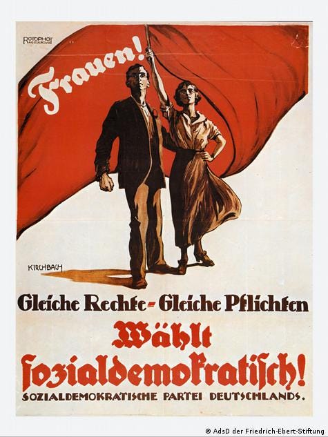 1919 German election ad 1919 German election ad