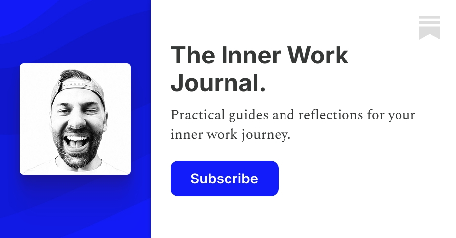 The Inner Work Journal. | Ian Cameron | Substack