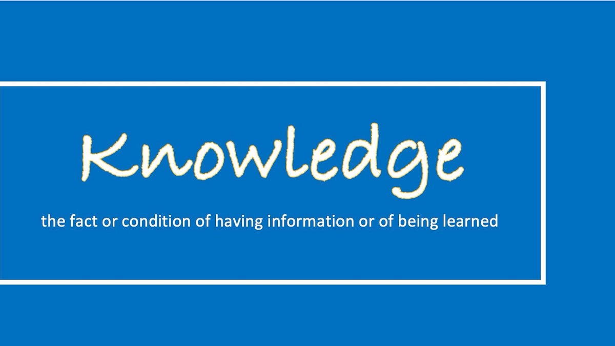 Knowledge