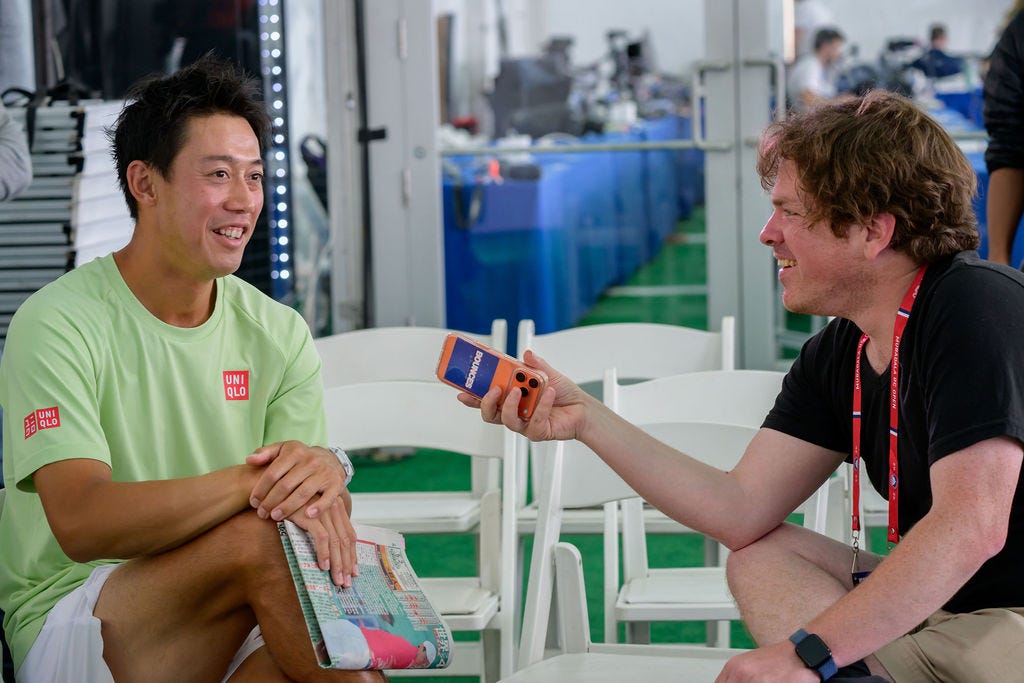 Kei Nishikori's Exit Interview - by Ben Rothenberg