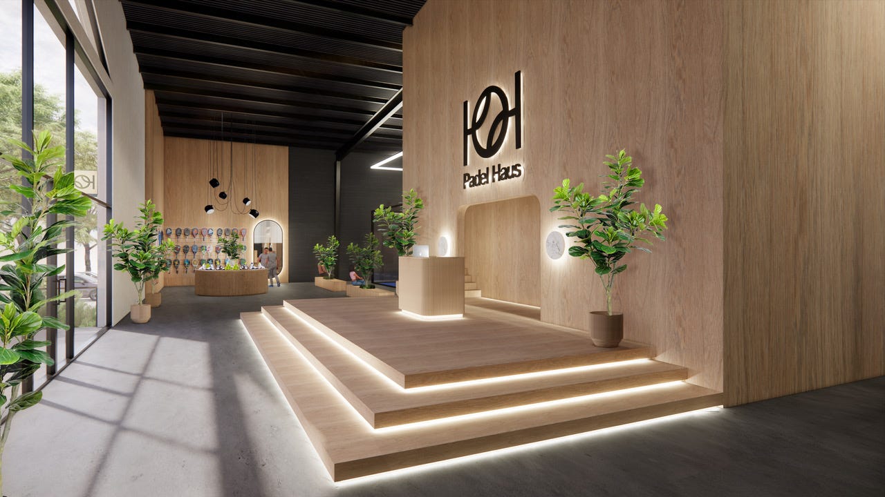 Padel Haus Nashville lobby