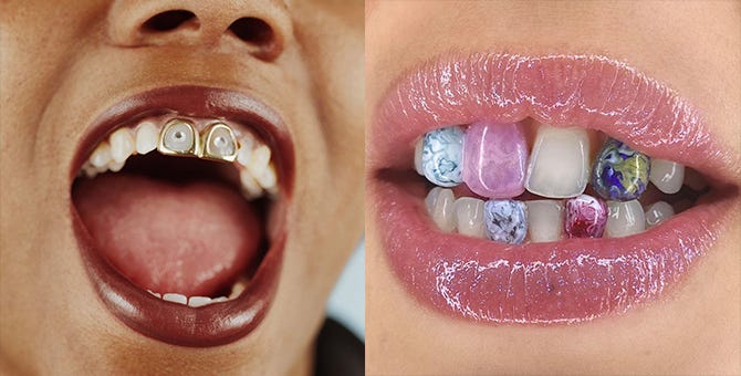 teeth as fashion