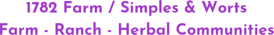 1782Farm.com - Living an Herbal Lifestyle with You!