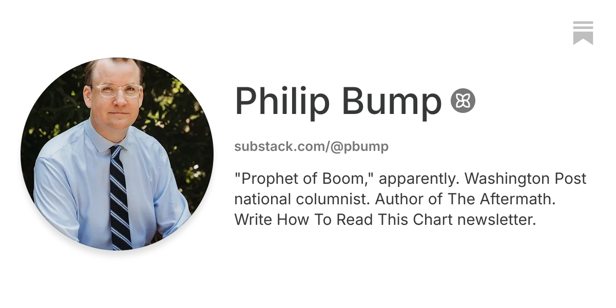 Philip Bump | Substack