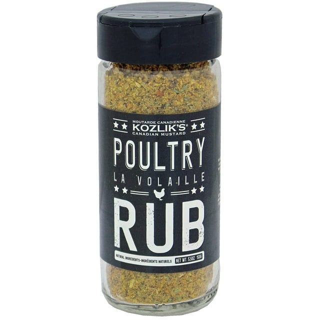 Kozlik's Poultry Rub, 5.5 oz (150 gm), Pack of 1