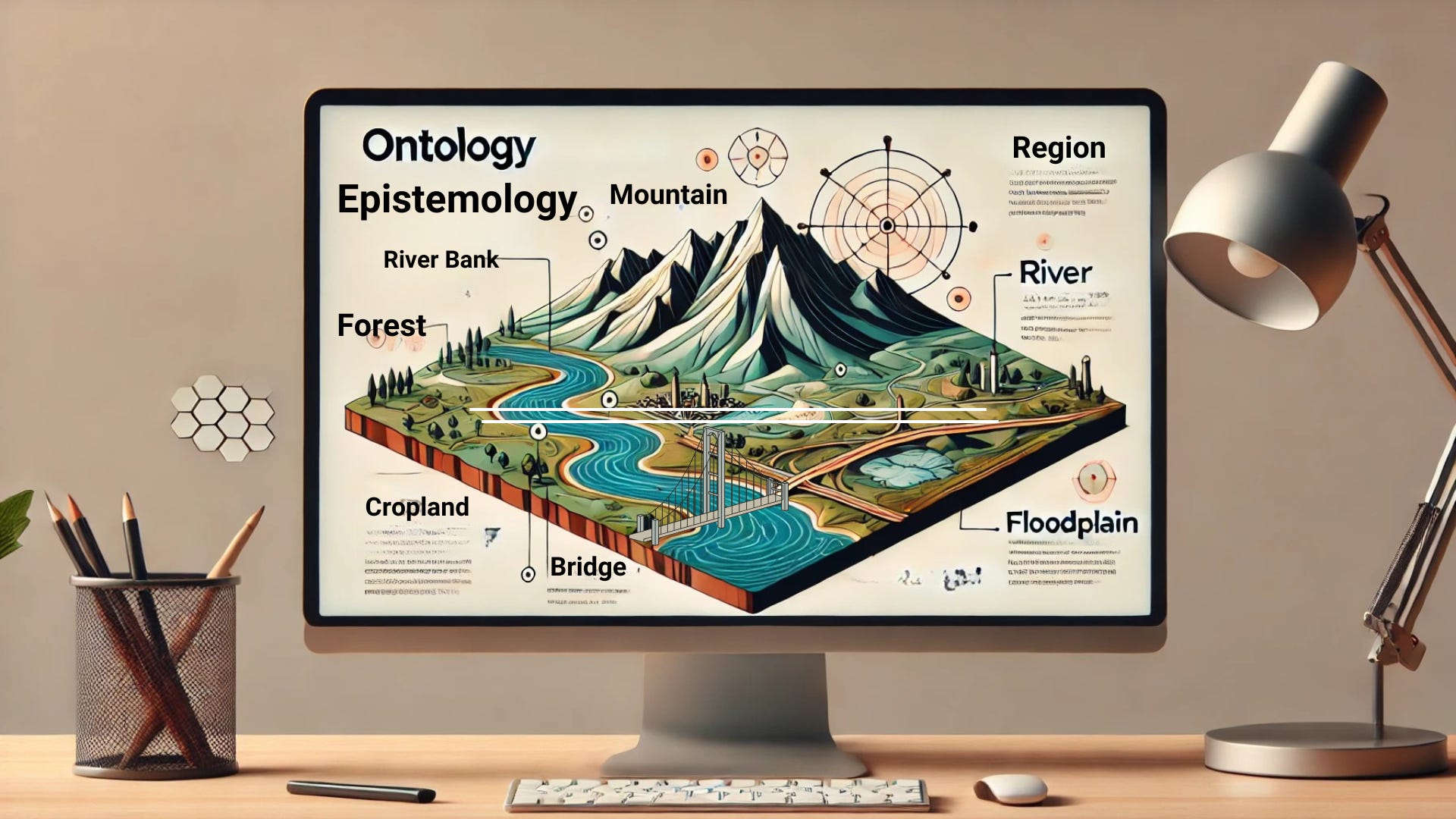 Maps Data Design - Ontology and Epistemology in GIS: Defining and Understanding Geographic Data