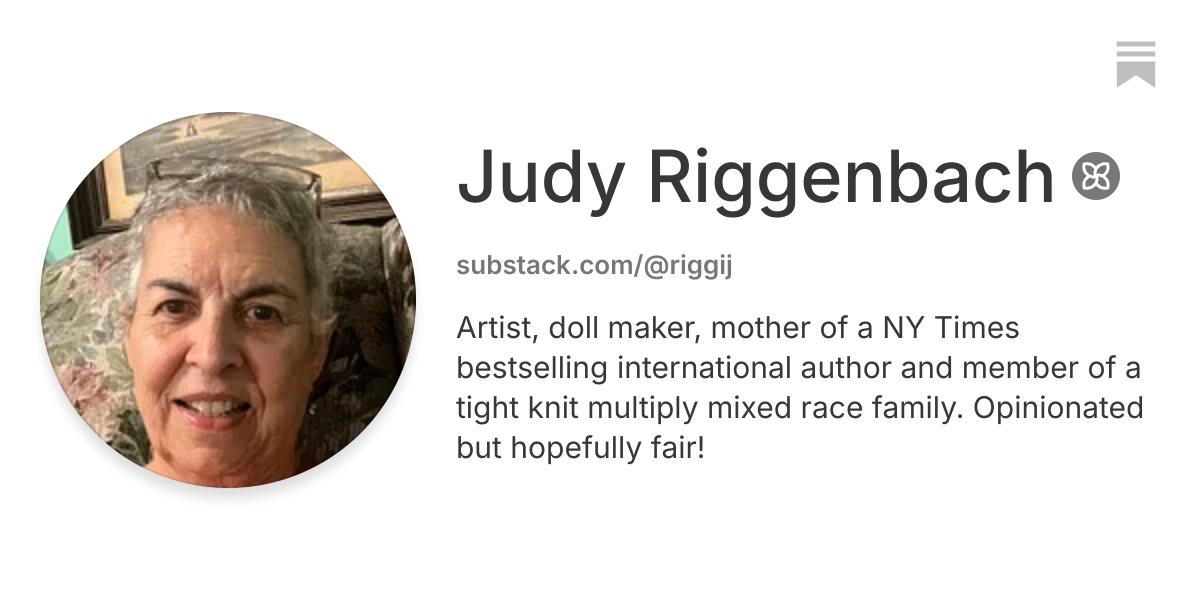 Judy Riggenbach | Substack