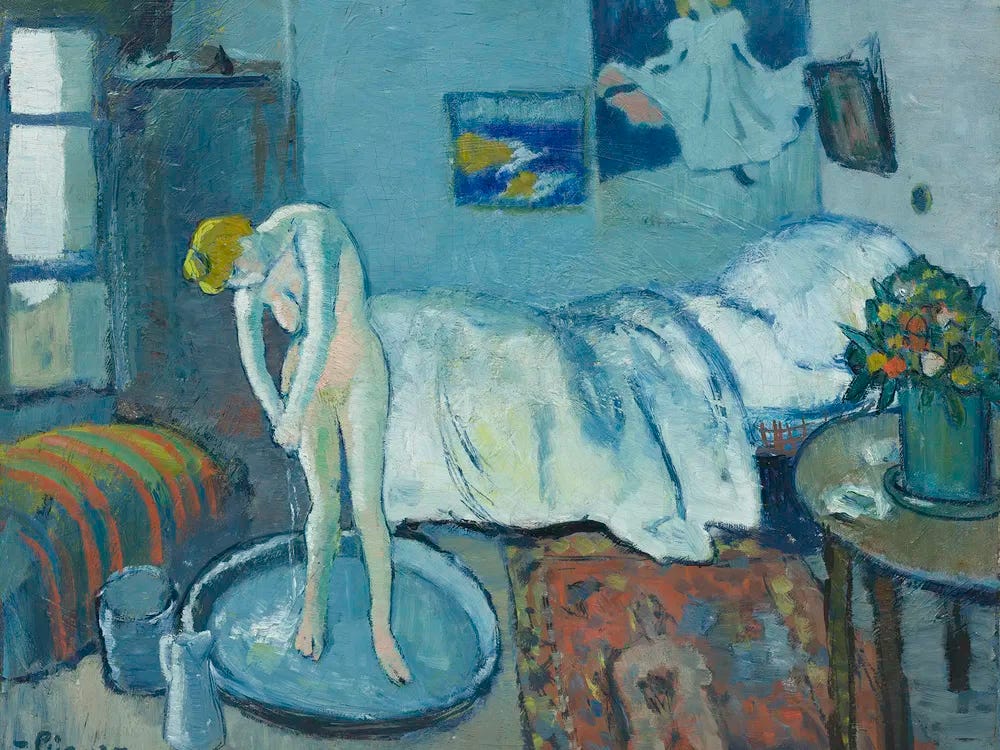 Picasso Blue Room painting