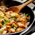 One-Pan Chinese Style Chicken and Cabbage Stir Fry