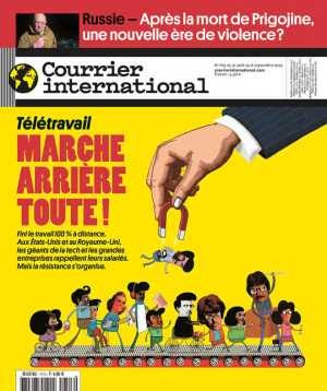 La Une de Courrier international