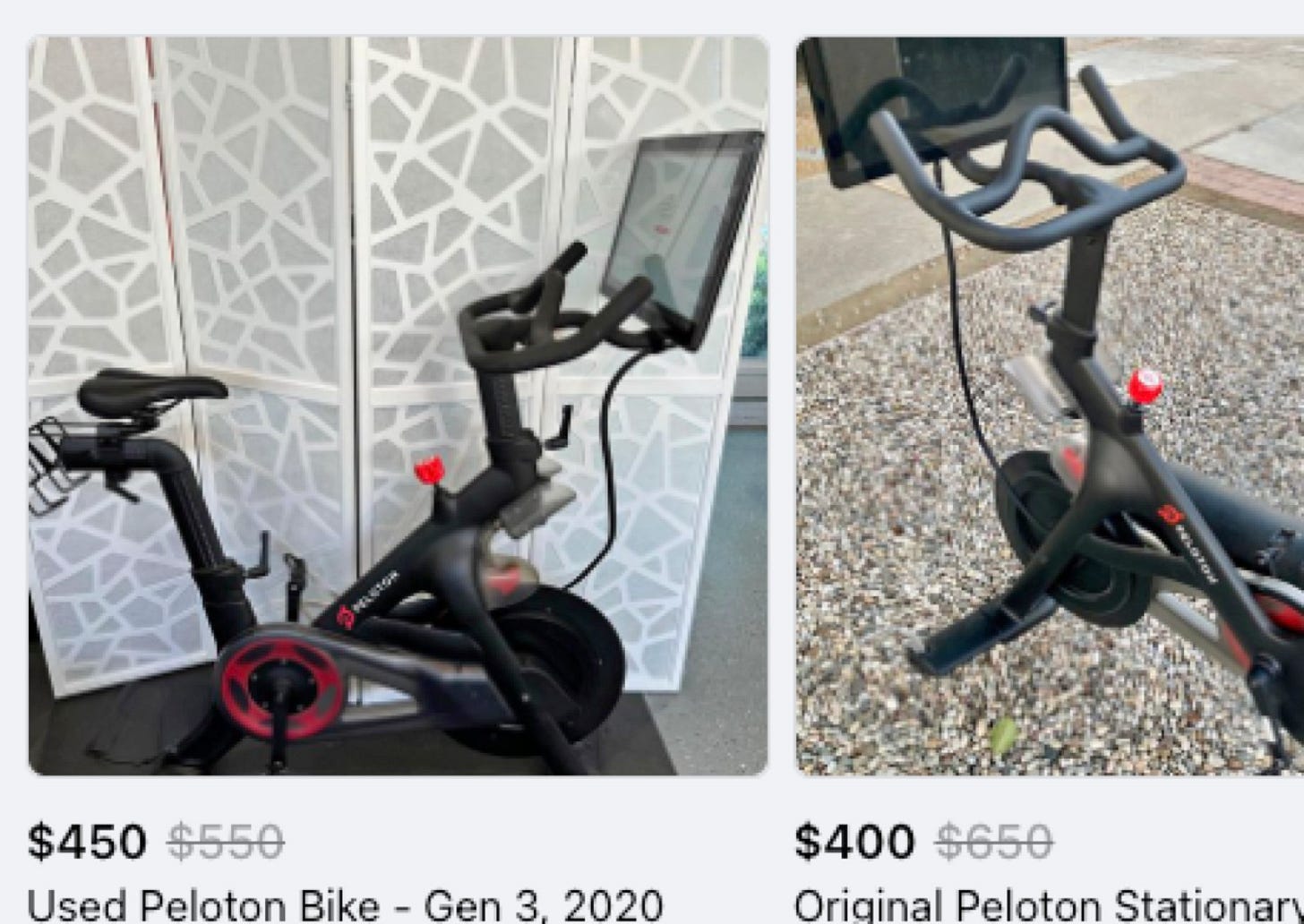Used Peloton Prices Used Peloton Prices
