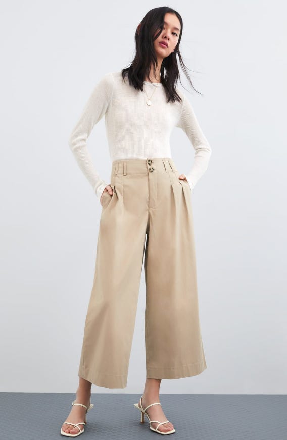 Zara Cropped Pants Zara Cropped Pants