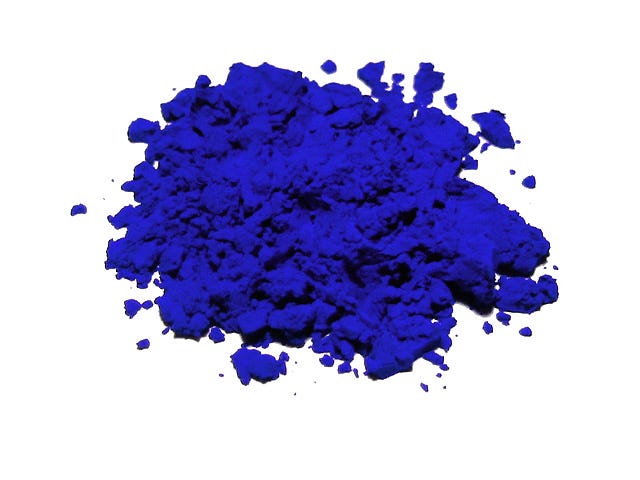 Ultramarine pigment powder