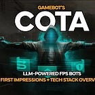 GameBot's COTA Demo Showcases FPS Bots Powered by LLMs