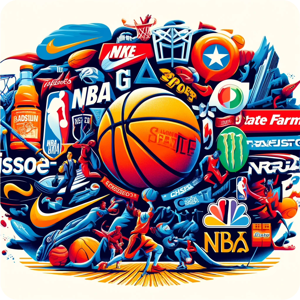 Impact of Sponsorship on NBA Logos